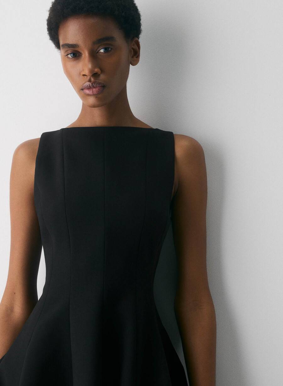 proxy dress - reessential black