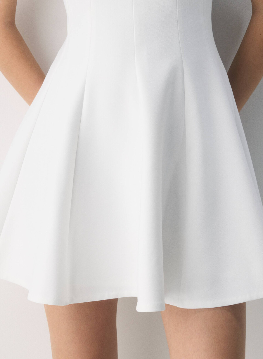 proxy dress - reessential white