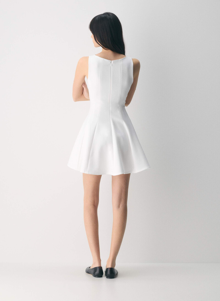 proxy dress - reessential white