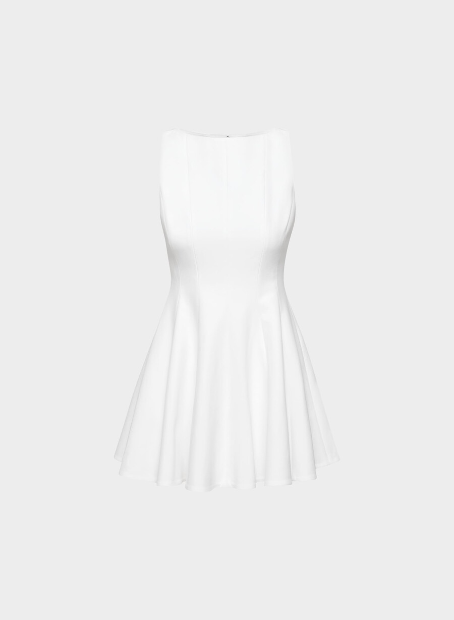 proxy dress - reessential white