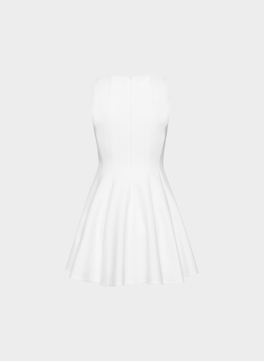 proxy dress - reessential white