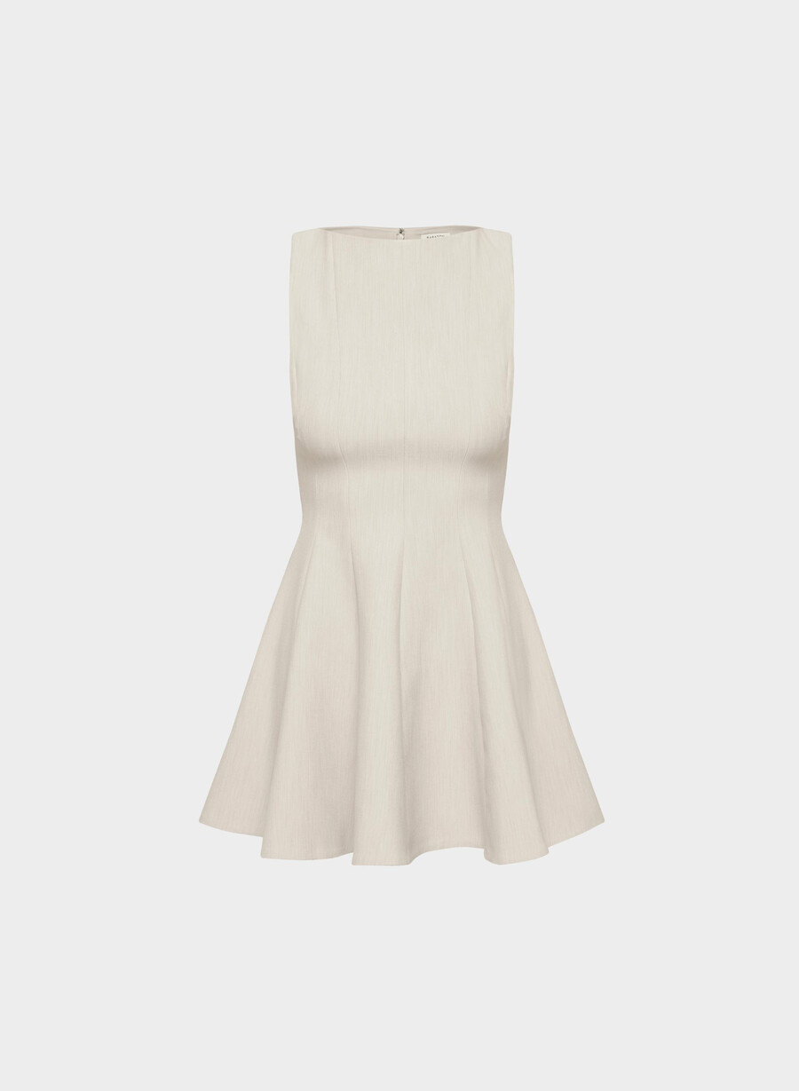 proxy dress - reessential heather matte pearl