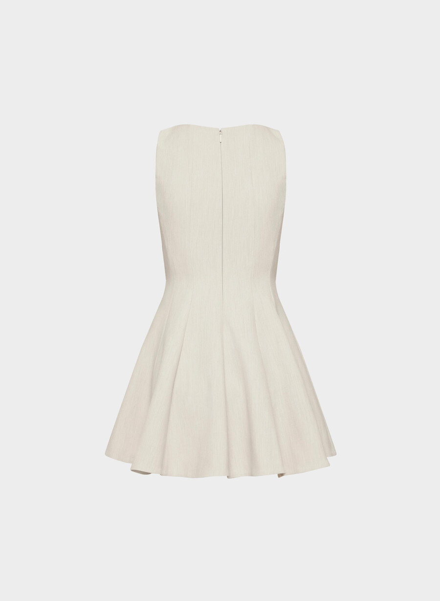proxy dress - reessential heather matte pearl