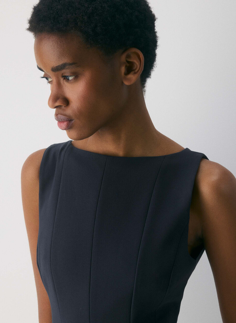 proxy-kleid – reessential dunkelblau
