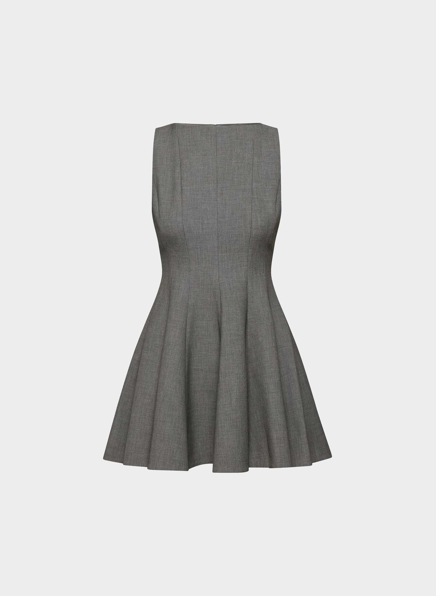 proxy dress - reessential heather charcoal