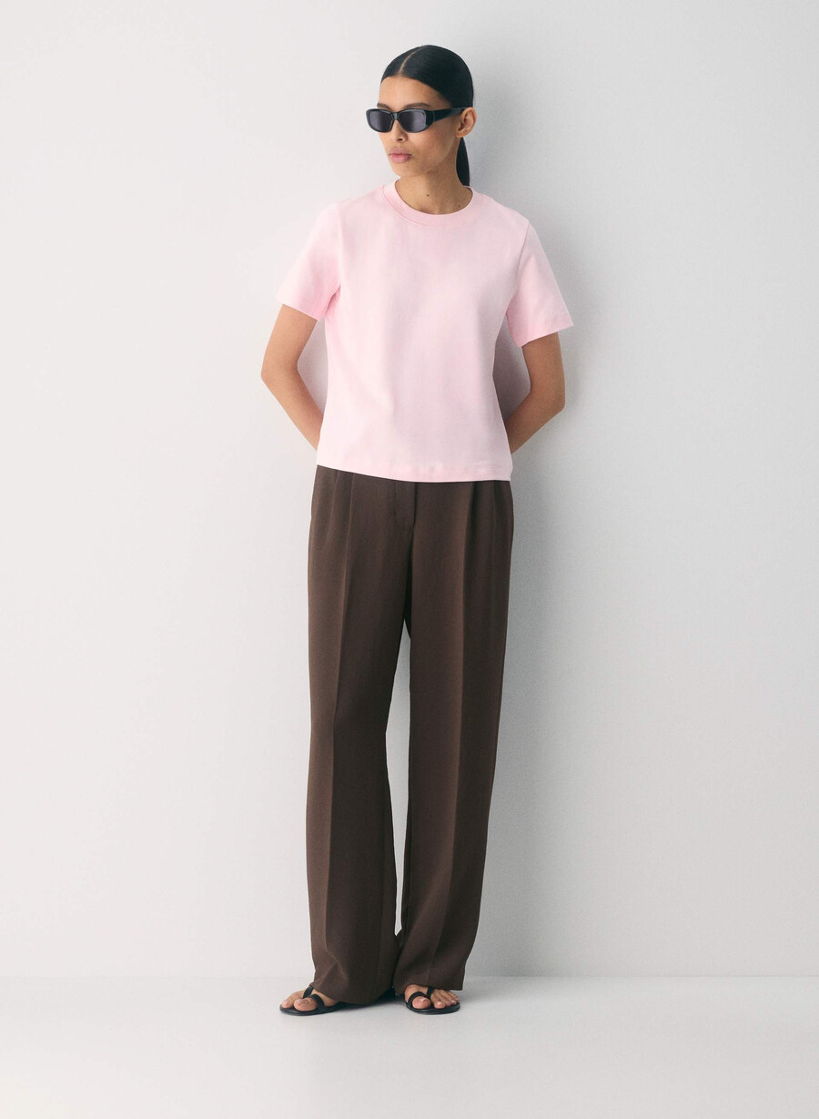 interlock baumwoll-funktions-t-shirt mddy bldrk nght nvy