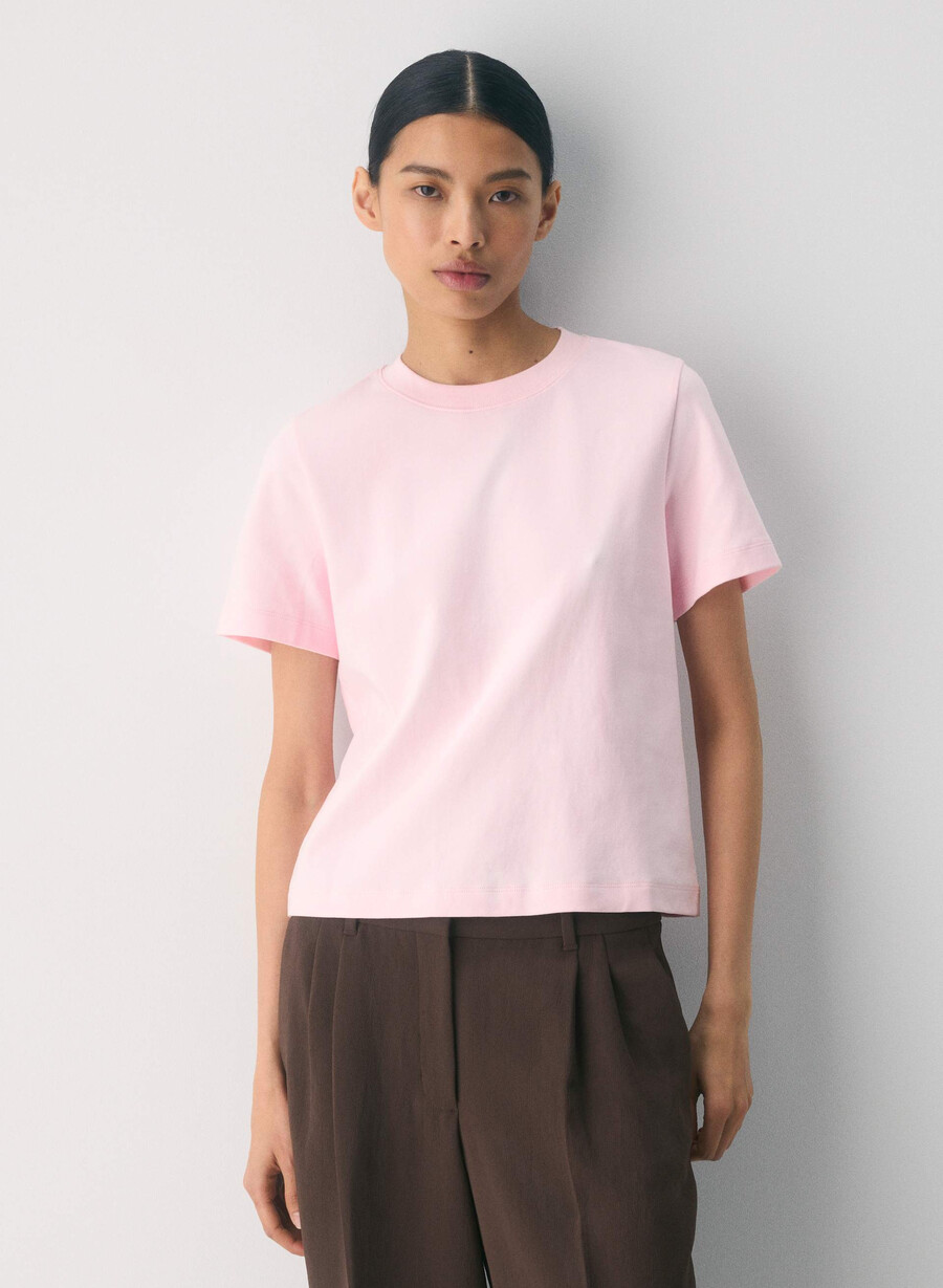 interlock baumwoll-funktions-t-shirt mddy bldrk nght nvy