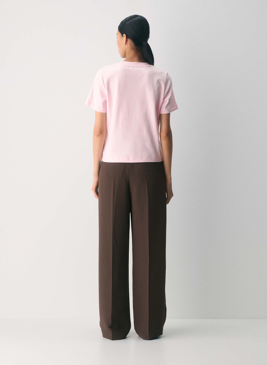 interlock baumwoll-funktions-t-shirt mddy bldrk nght nvy