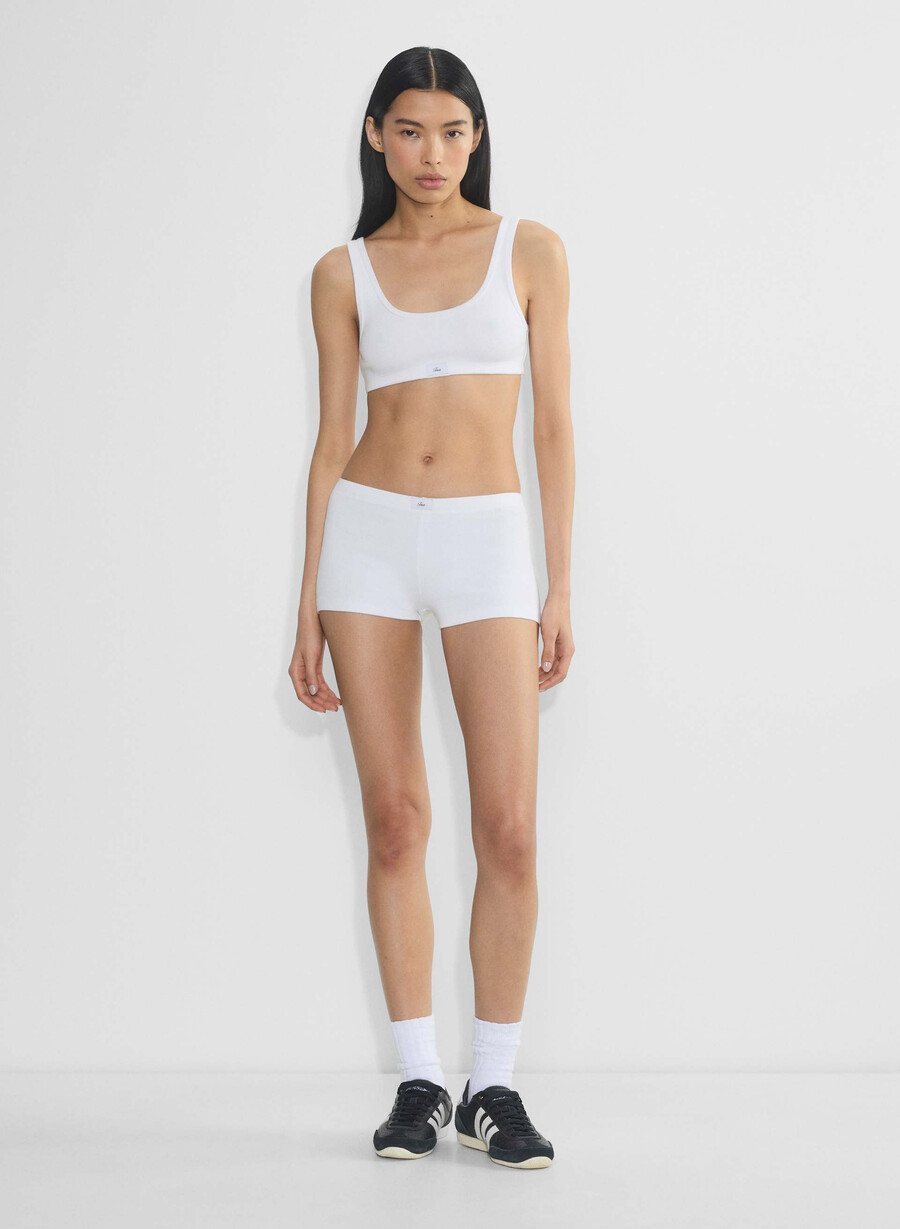 homestretch rib carefree bra top schwarz