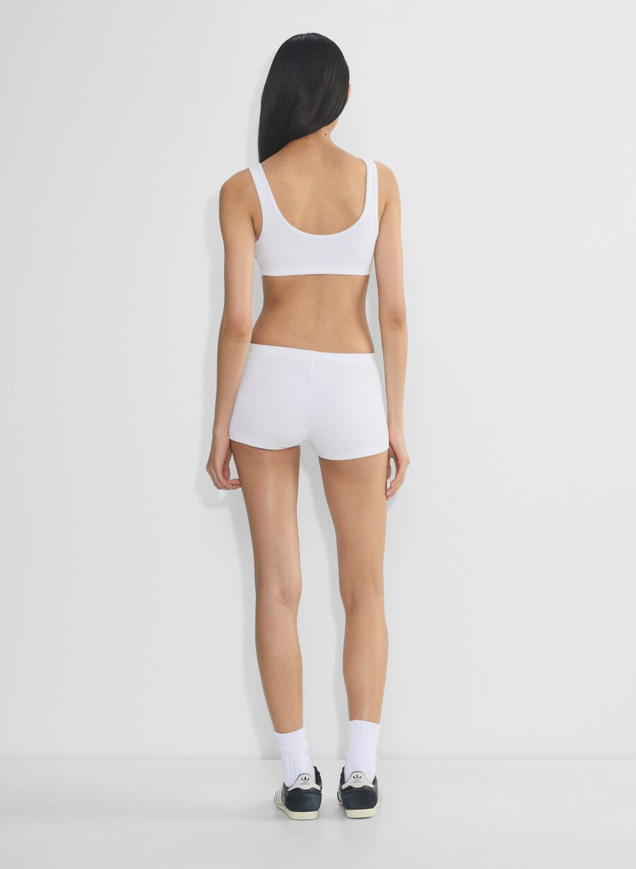 homestretch rib carefree bra top schwarz