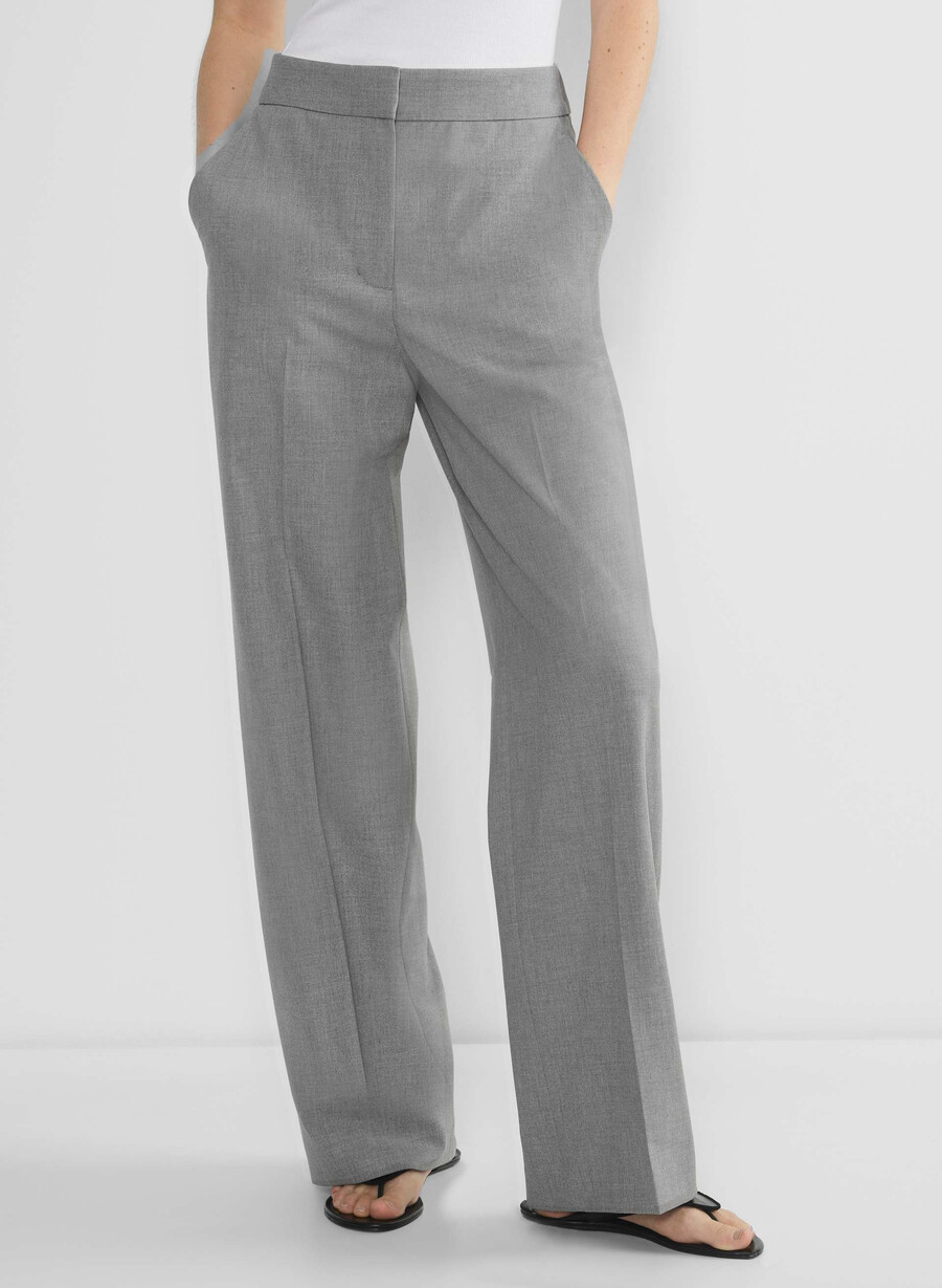 die limitless pant - reessential light heather dark grey