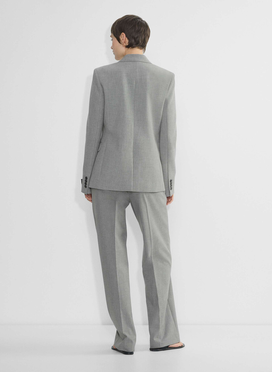 die limitless pant - reessential light heather dark grey