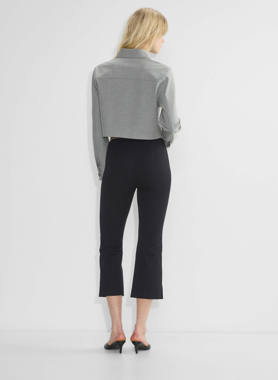 kurze jacke - reessential light heather dark grey