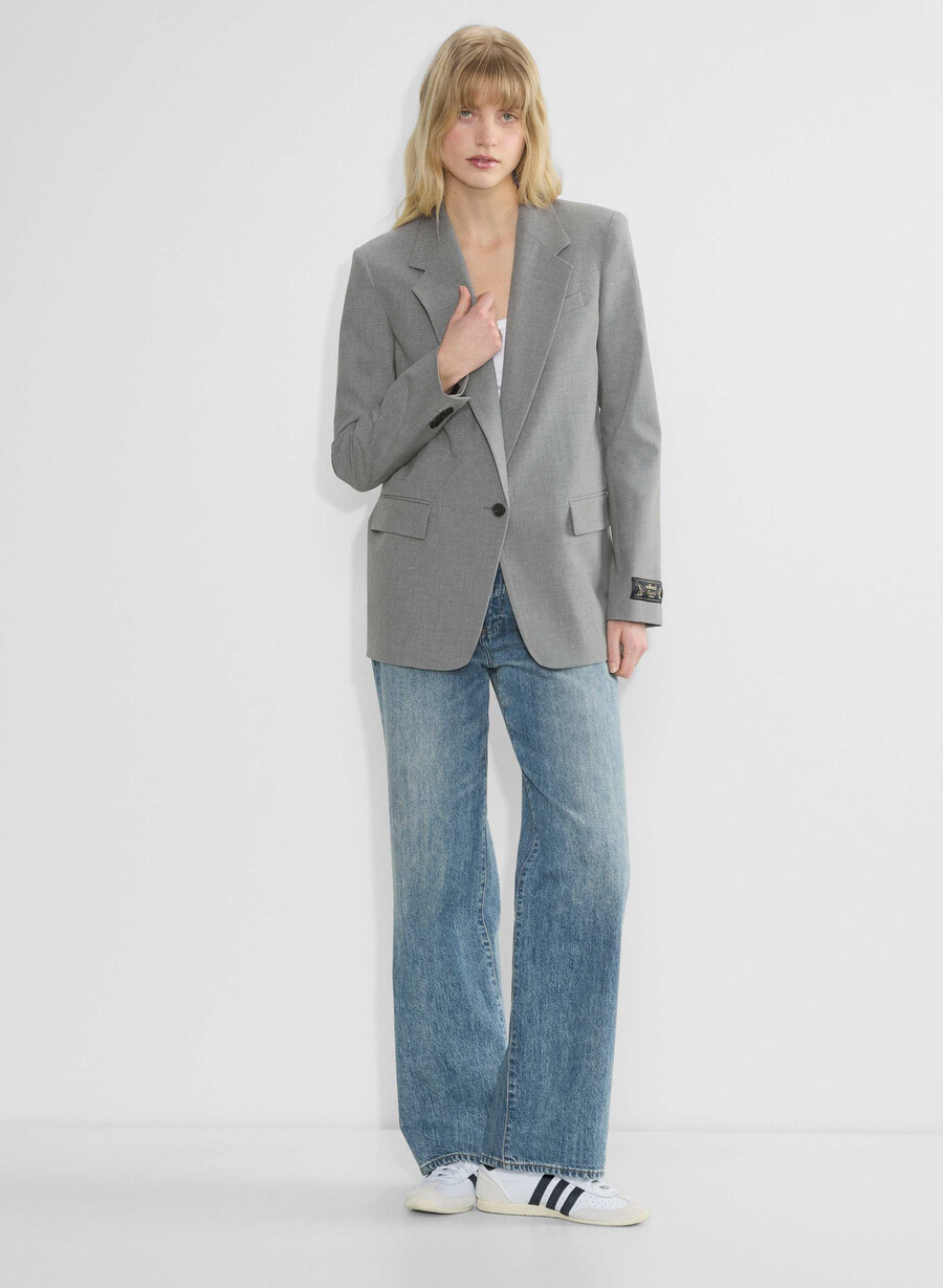 new generation blazer - reessential light heather matte pearl