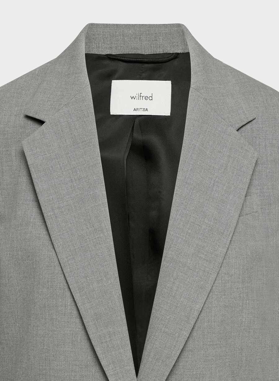 new generation blazer - reessential light heather matte pearl