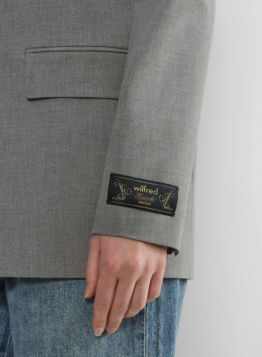 new generation blazer - reessential light heather dark grey