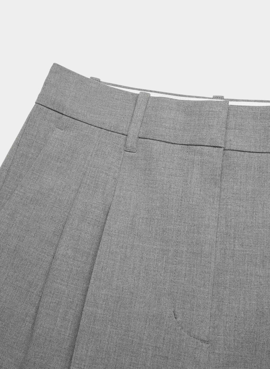 die mühelose hose - reessential light heather dark grey