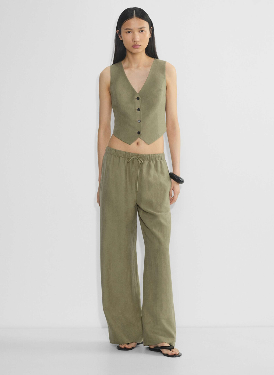 cruiselinen pacino weste sundried olive