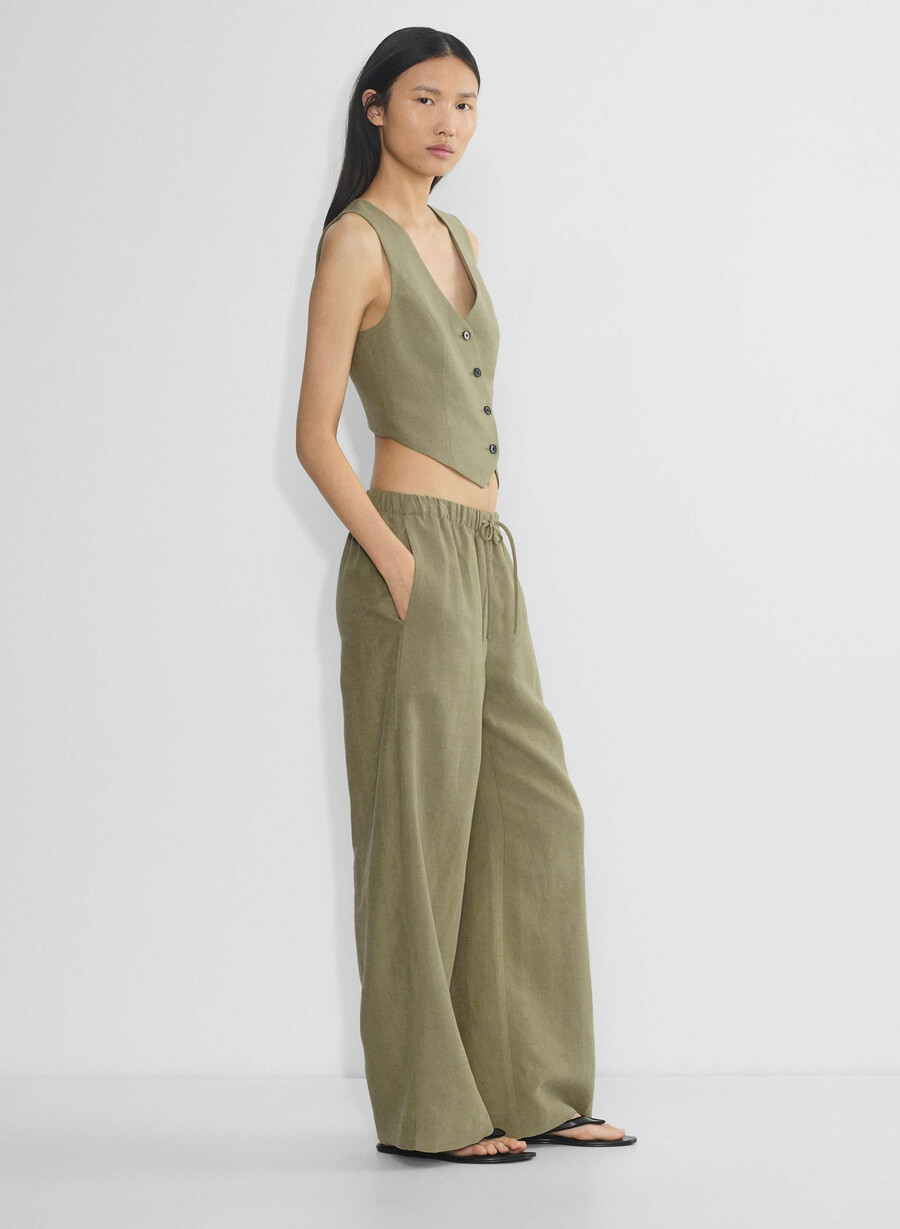 cruiselinen pacino weste sundried olive