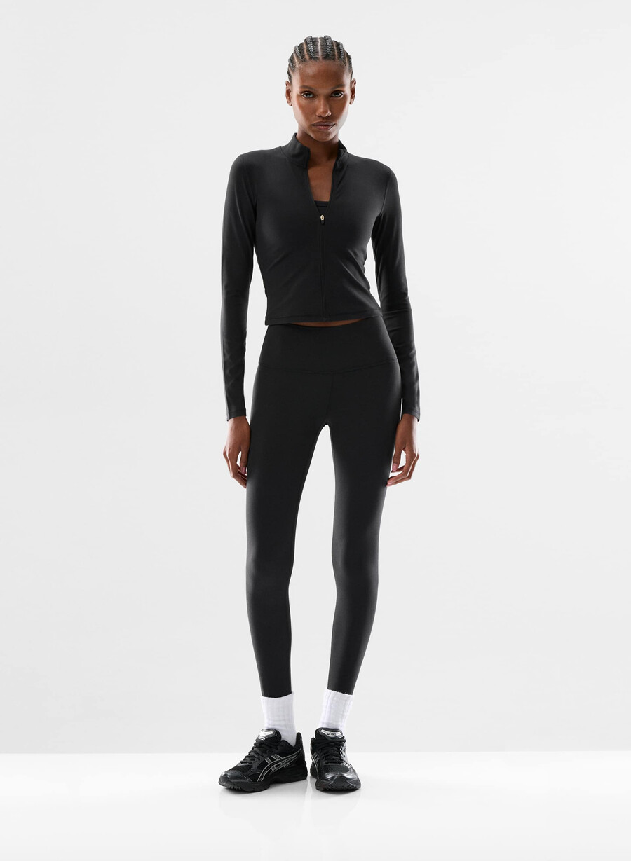 neuer butter limit zip-up schwarz