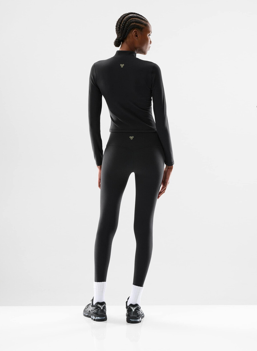 neuer butter limit zip-up schwarz