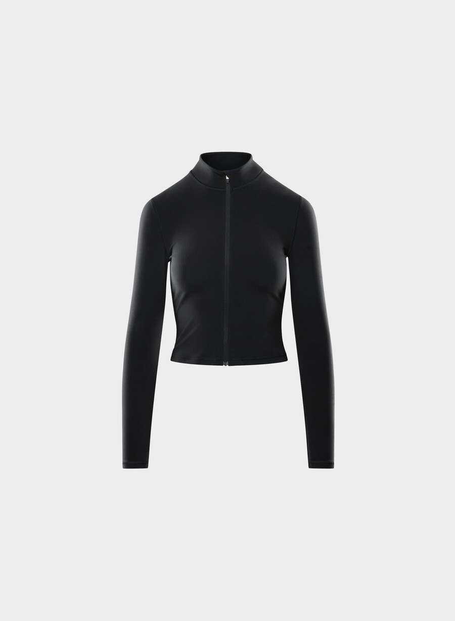 neuer butter limit zip-up schwarz
