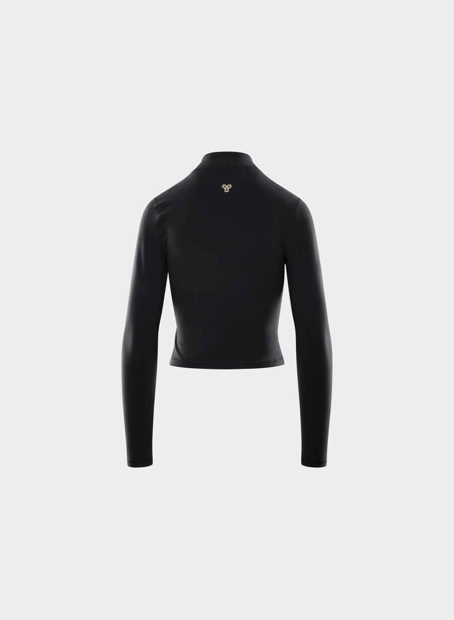 neuer butter limit zip-up schwarz