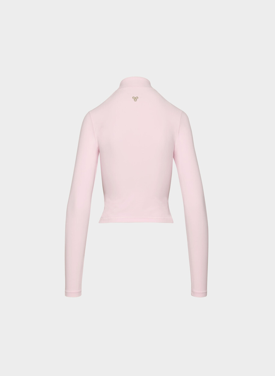 neue butter limit zip-up villa pink