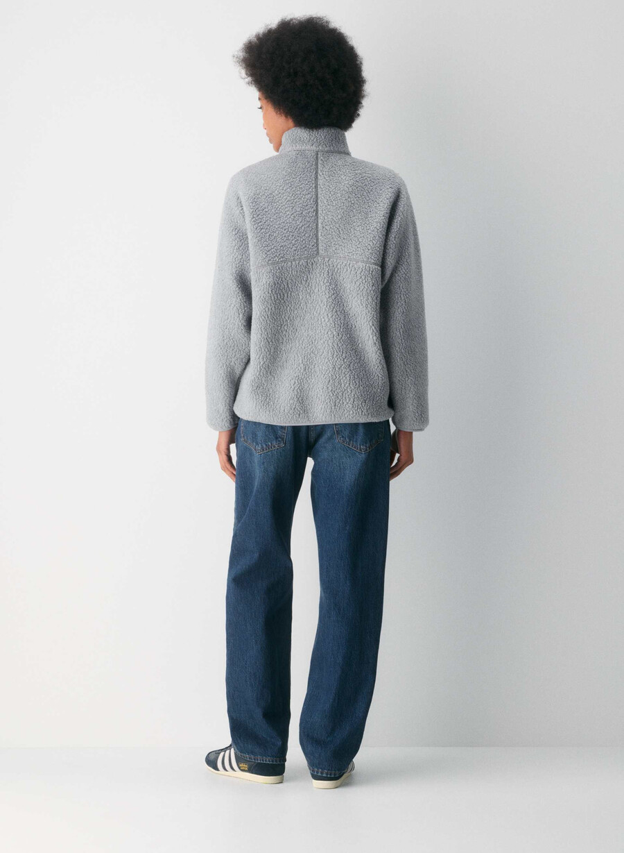 polartec thermal pro 12 zip sweater mullein