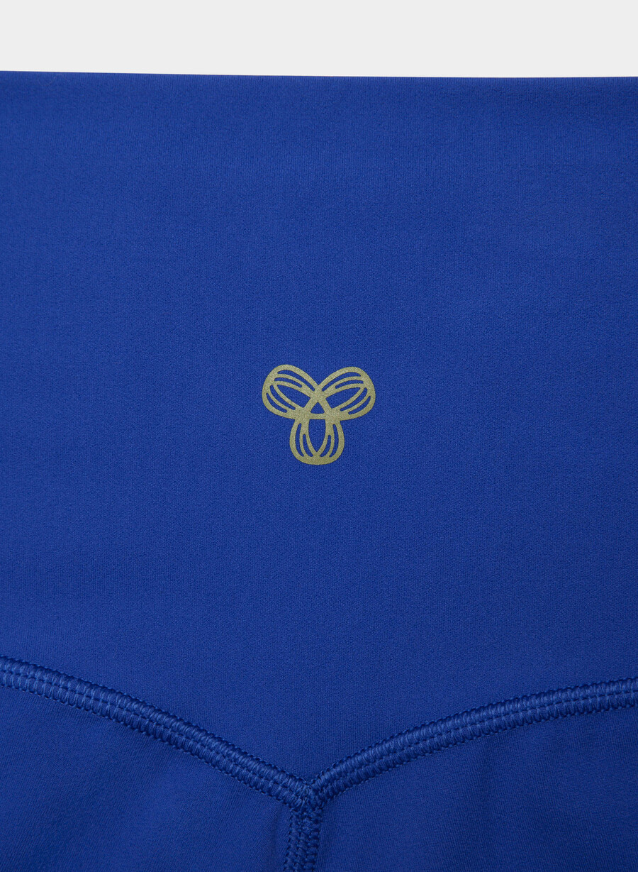 butter cheeky hi-rise 26 leggings ablaze blue