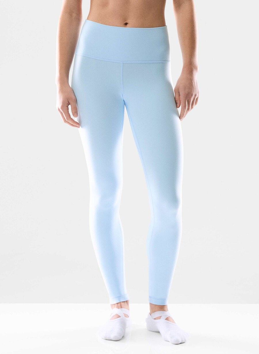 butter cheeky hi-rise 26 leggings villa blue