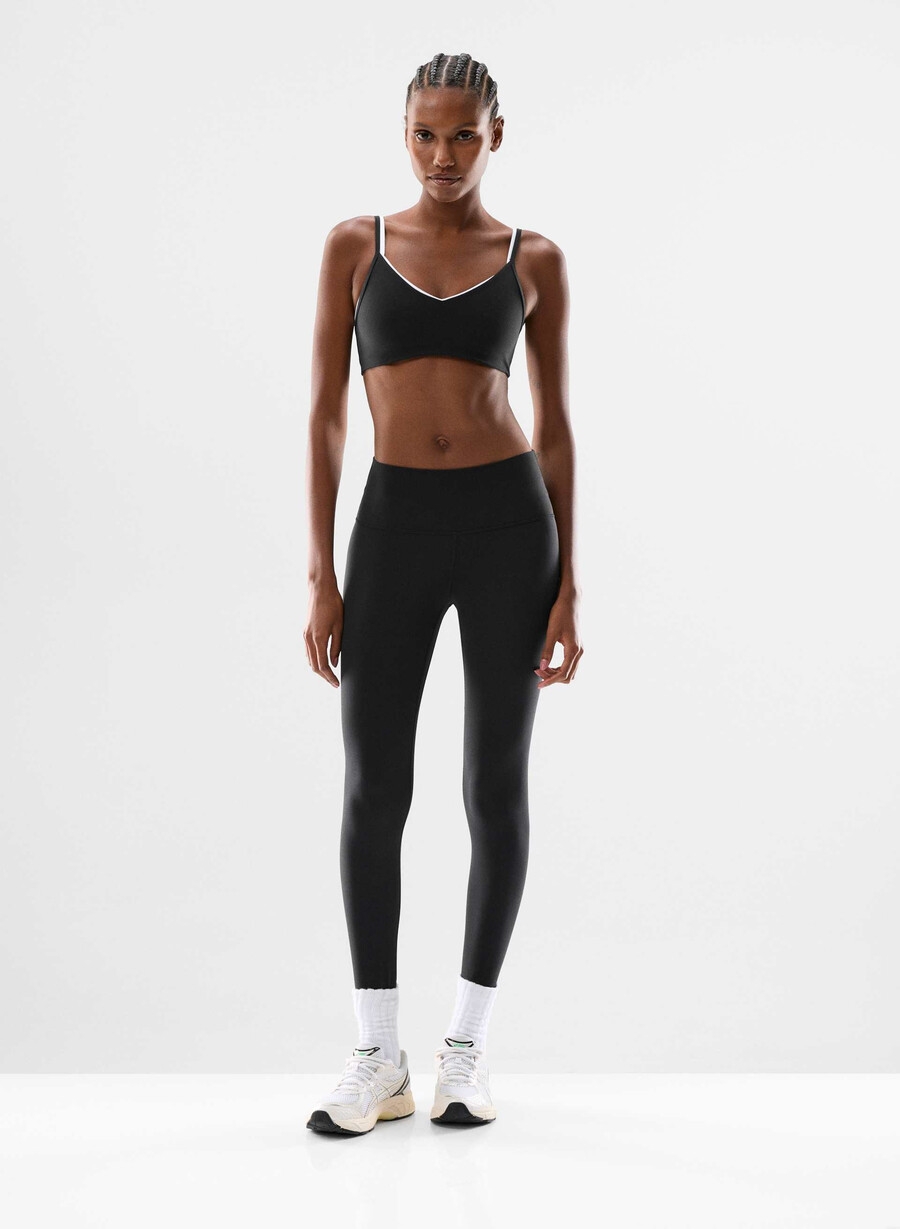 butter cheeky hi-rise 24 leggings schwarz