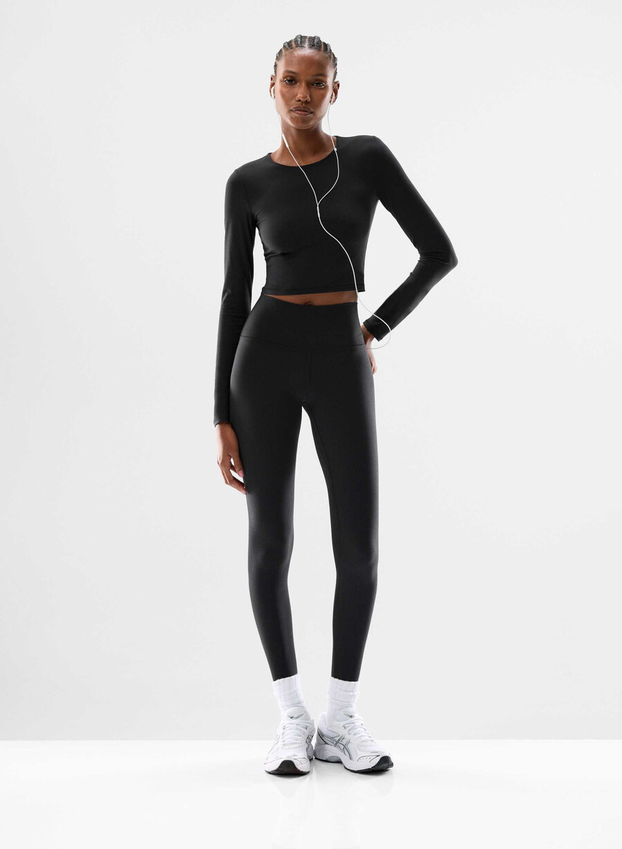 butter cheeky hi-rise 28 leggings schwarz