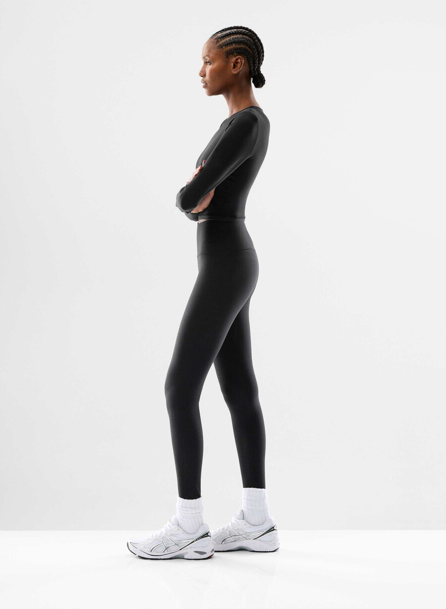 butter cheeky hi-rise 28 leggings schwarz