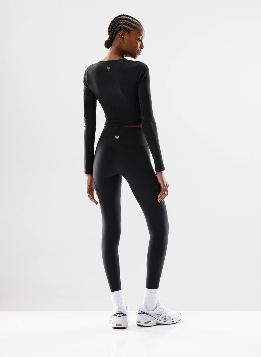 butter cheeky hi-rise 28 leggings schwarz