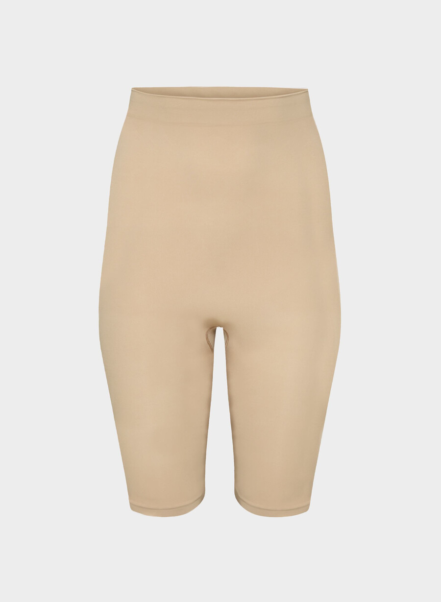 shapeenhance nahtlose super hi-rise short soft tan