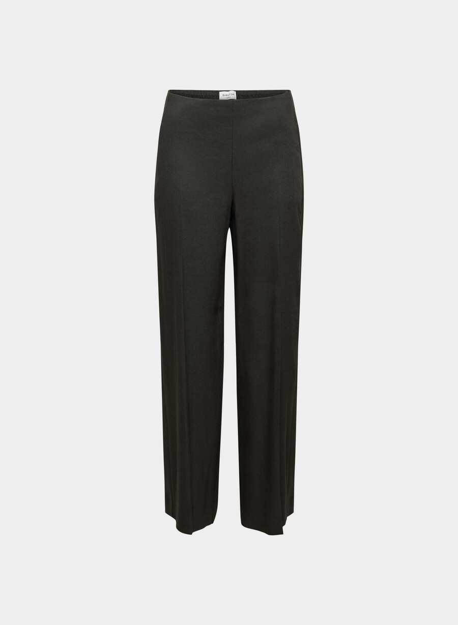 parity leinenhose schwarz