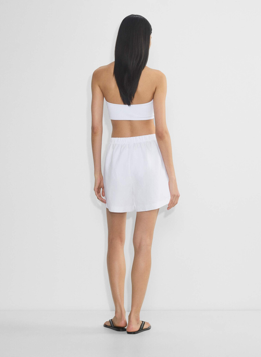 die lodge short mid-thigh - cruiselinen weiss