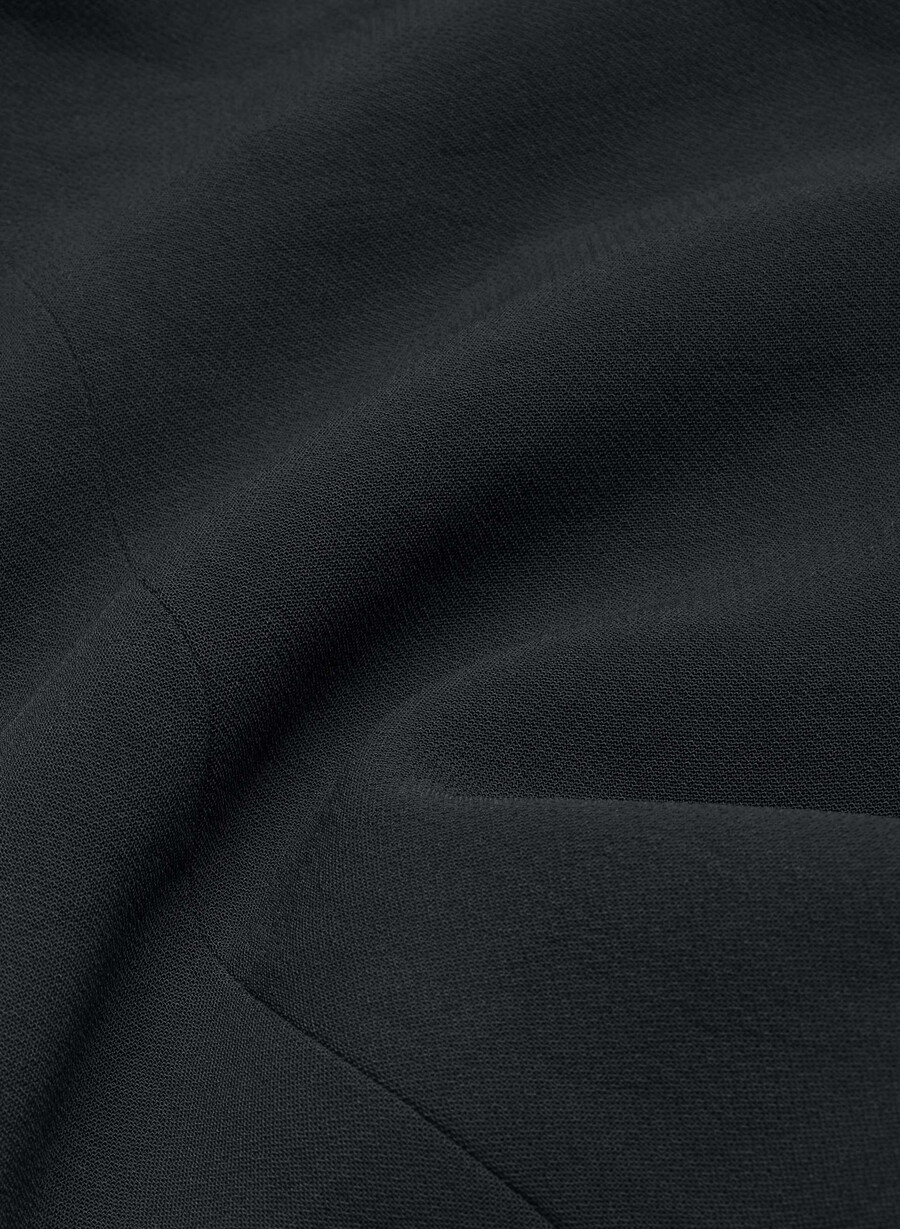 elegantes tube-top – crepette schwarz