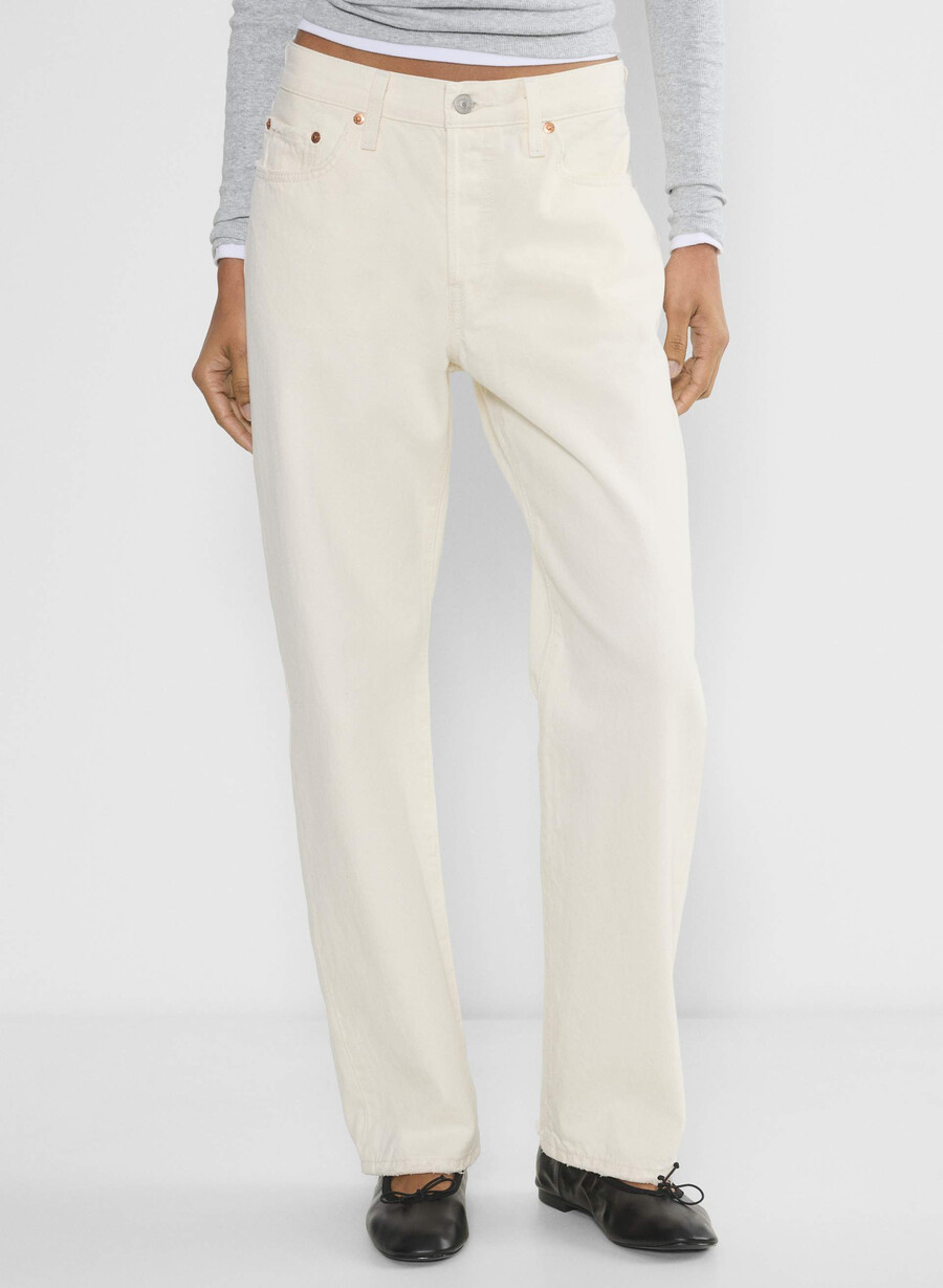 levis 501 90s jeans ecru booper no damag
