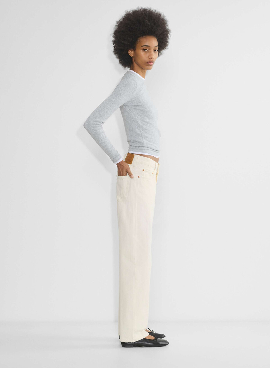 levis 501 90s jeans ecru booper no damag