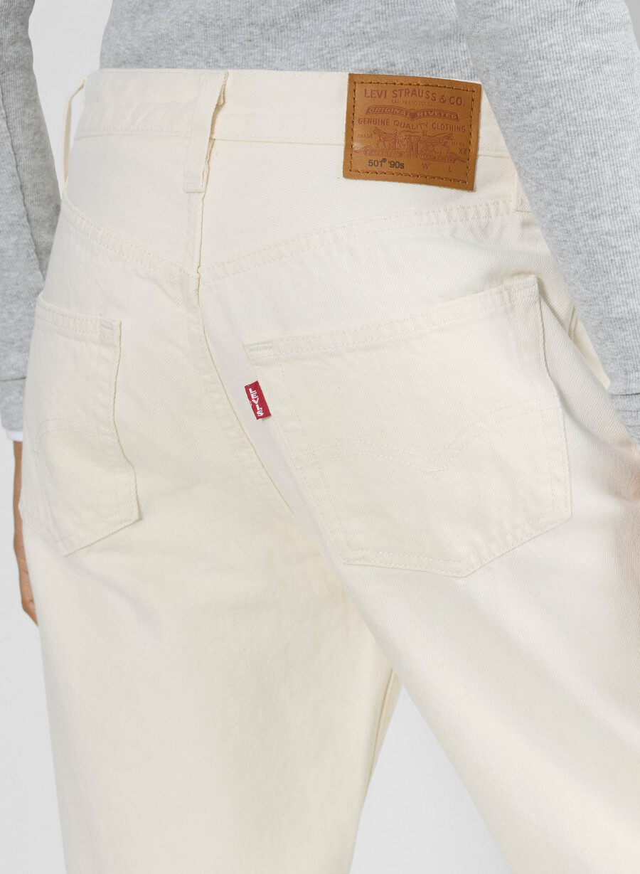 levis 501 90s jeans ecru booper no damag