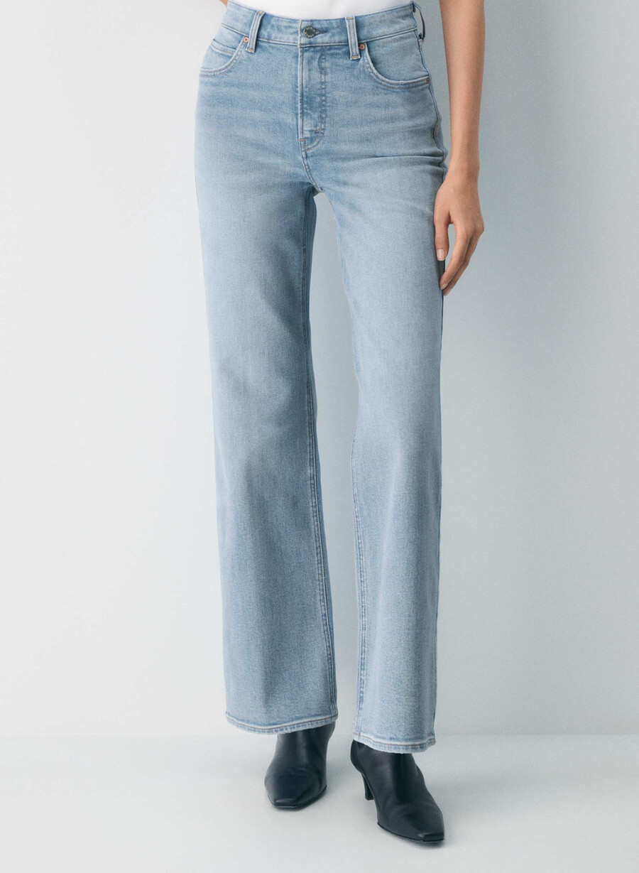 denim forum die 90er-jahre-snatch-hi-rise-wide-jeans 7 yrs bleu taboo