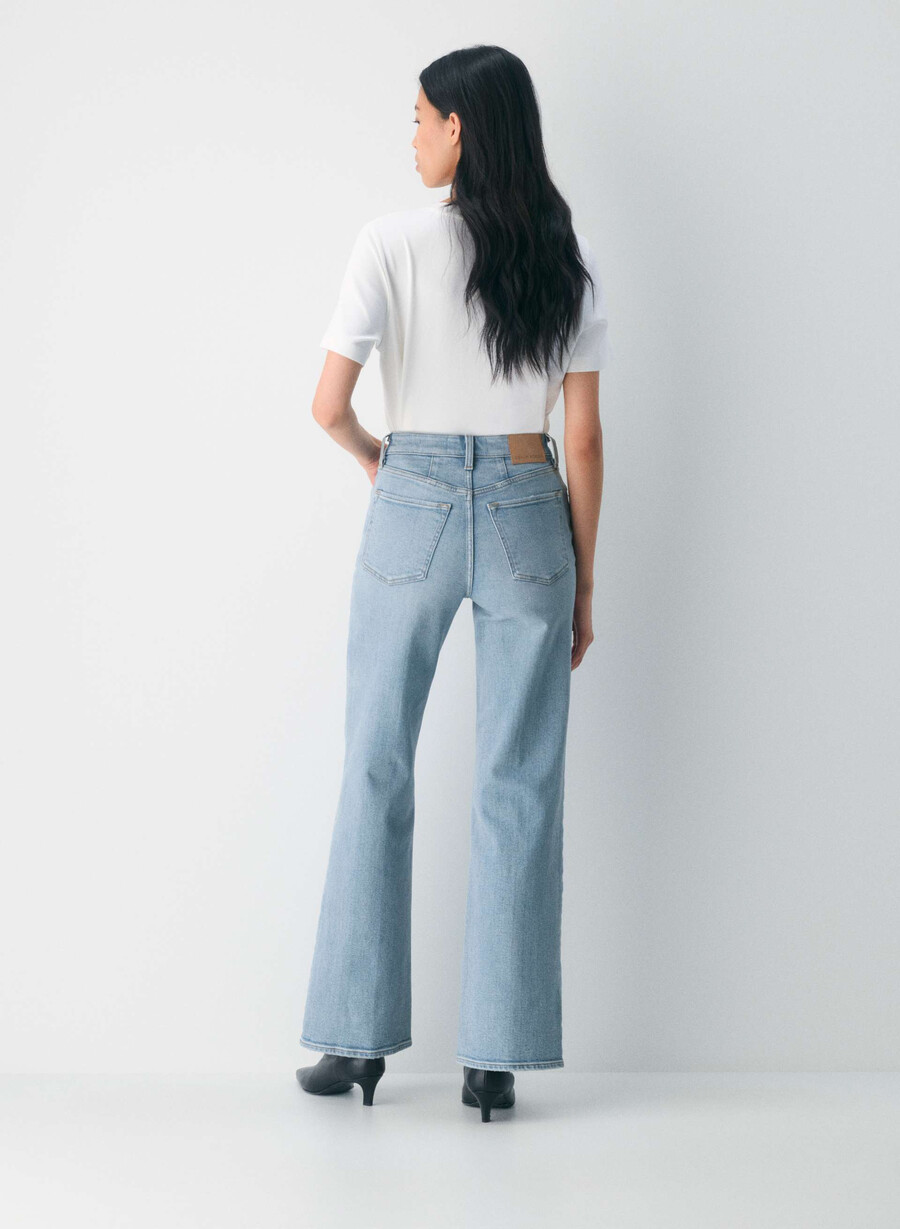 denim forum die 90er-jahre-snatch-hi-rise-wide-jeans 7 yrs bleu taboo