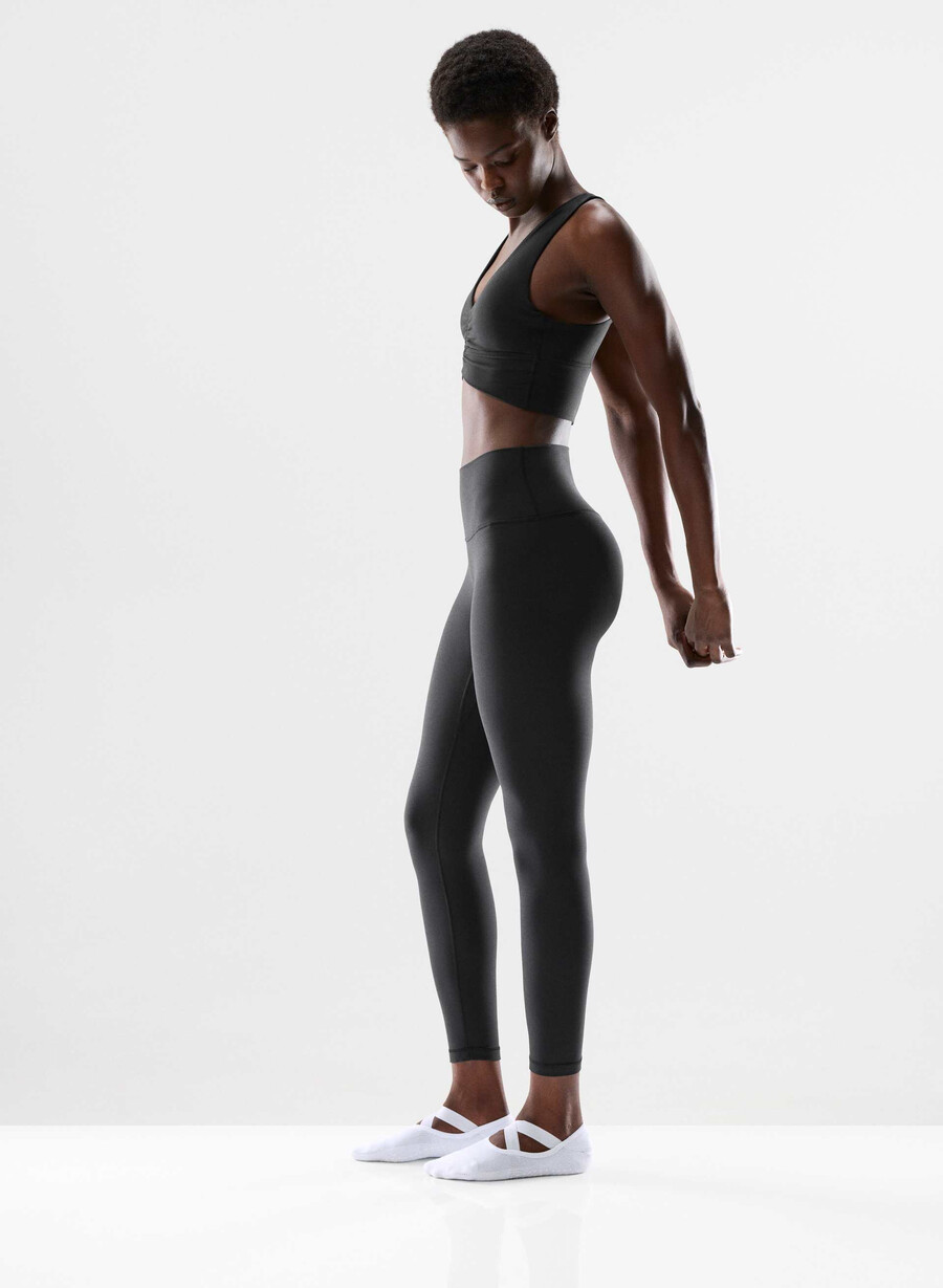 butter cheeky infinite hi-rise 24 leggings schwarz