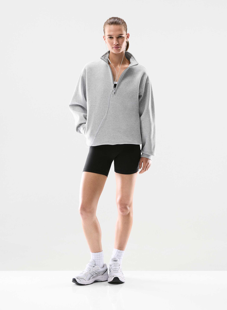 butter cheeky infinite hi-rise 5 short black