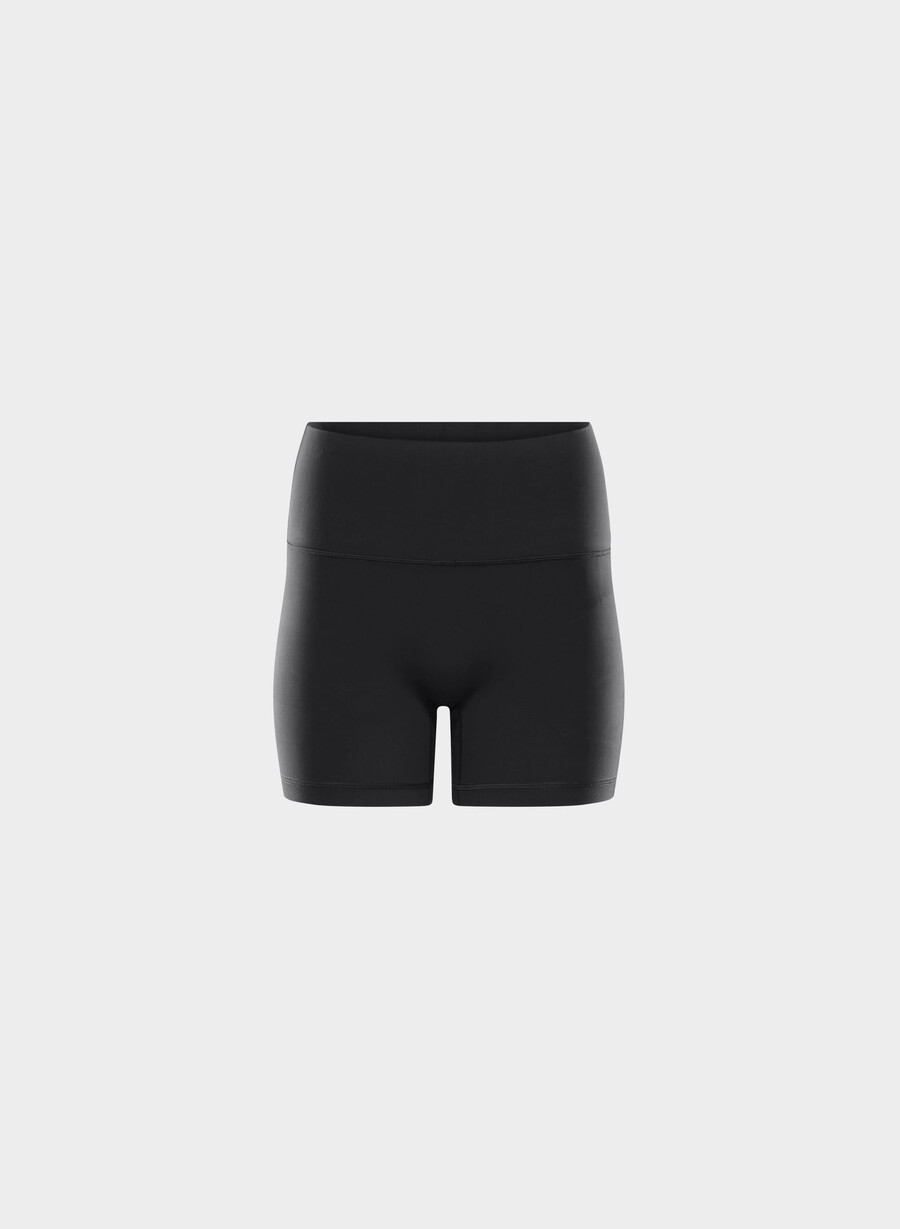 butter cheeky infinite hi-rise 5 short black