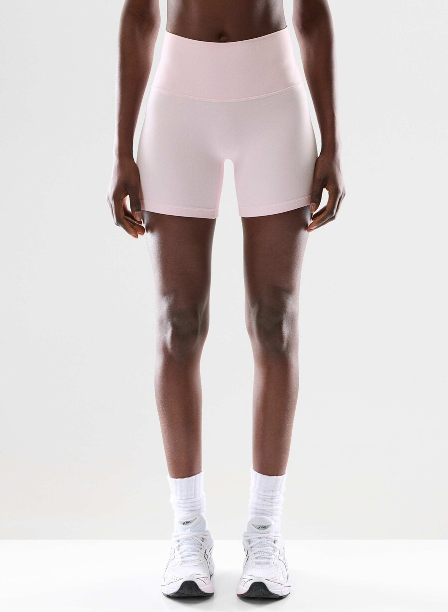butter cheeky infinite hi-rise 5 short villa pink