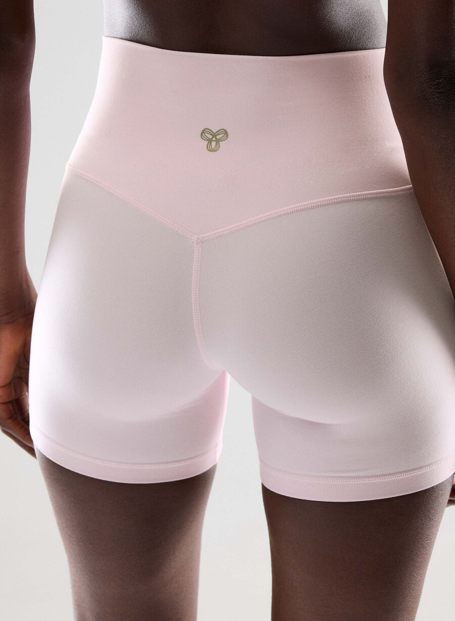butter cheeky infinite hi-rise 5 short villa pink