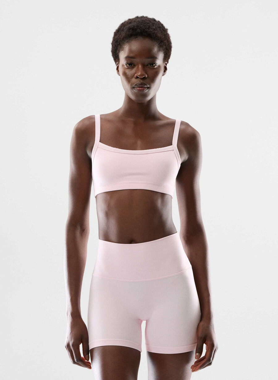butter cheeky infinite hi-rise 5 short villa pink